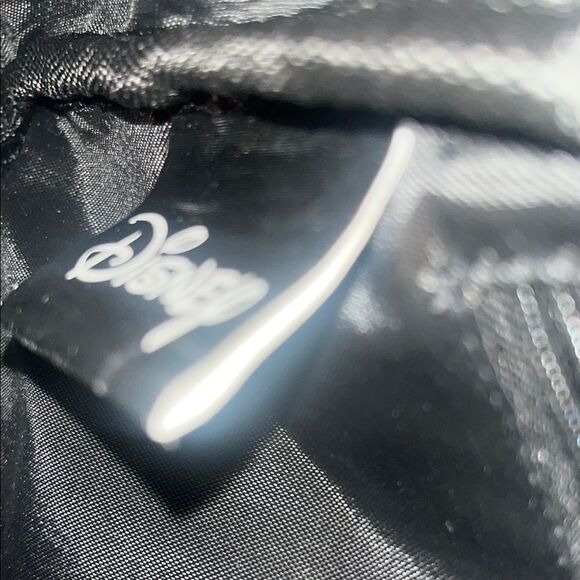 New Disney Black and Red Backpack with Fantasy Print 8x8x6.5 handle - Picture 5 of 7